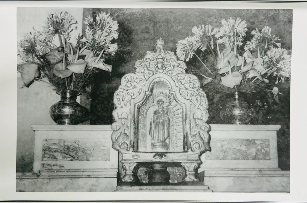 Miraculous statue — archival photo